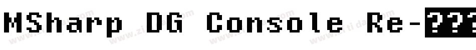 MSharp DG Console Re字体转换